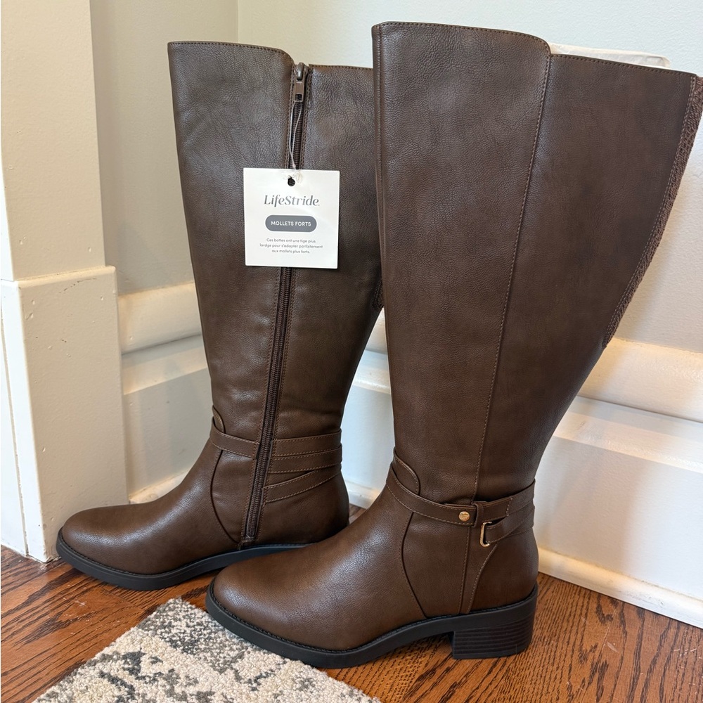 Life Stride Women's Chocolate Heeled Boots